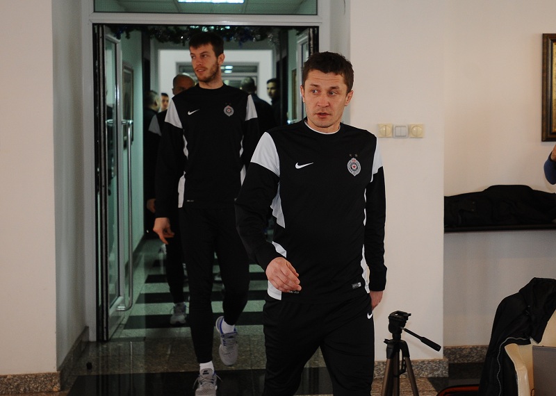 Фудбалери Партизана почели припреме за други део сезоне